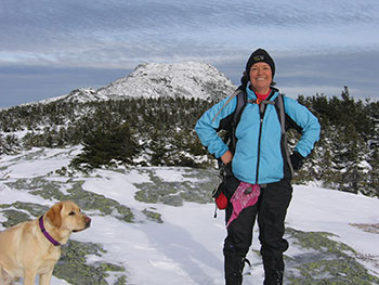 Nancy and Dejah on the Mansfield Ridge