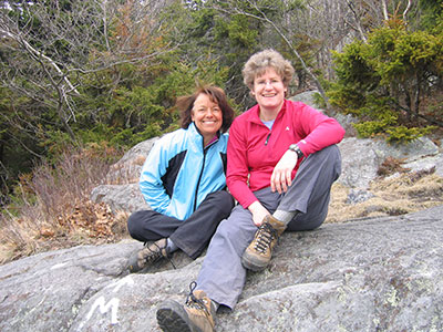 Pat and Nancy on Monandnock