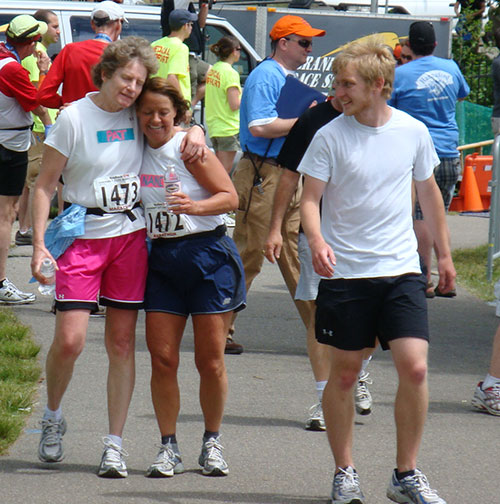 End of the marathon road