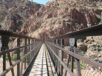 The Black Bridge Crossing the Colorado River