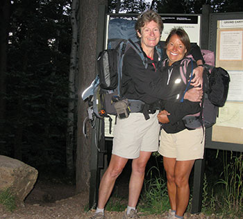 At the North Kaibab trailhead