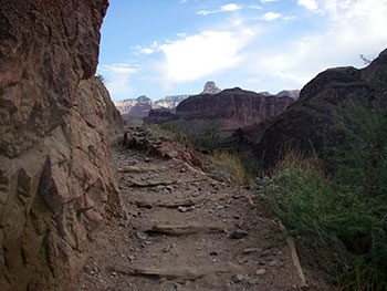 Canyon stairs
