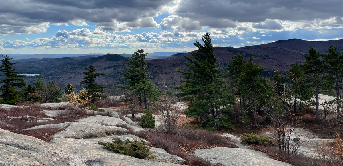 mountain summit view