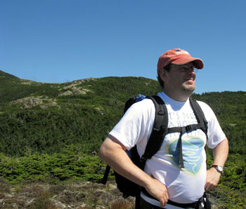 man wearing backpack