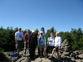 group of hikers