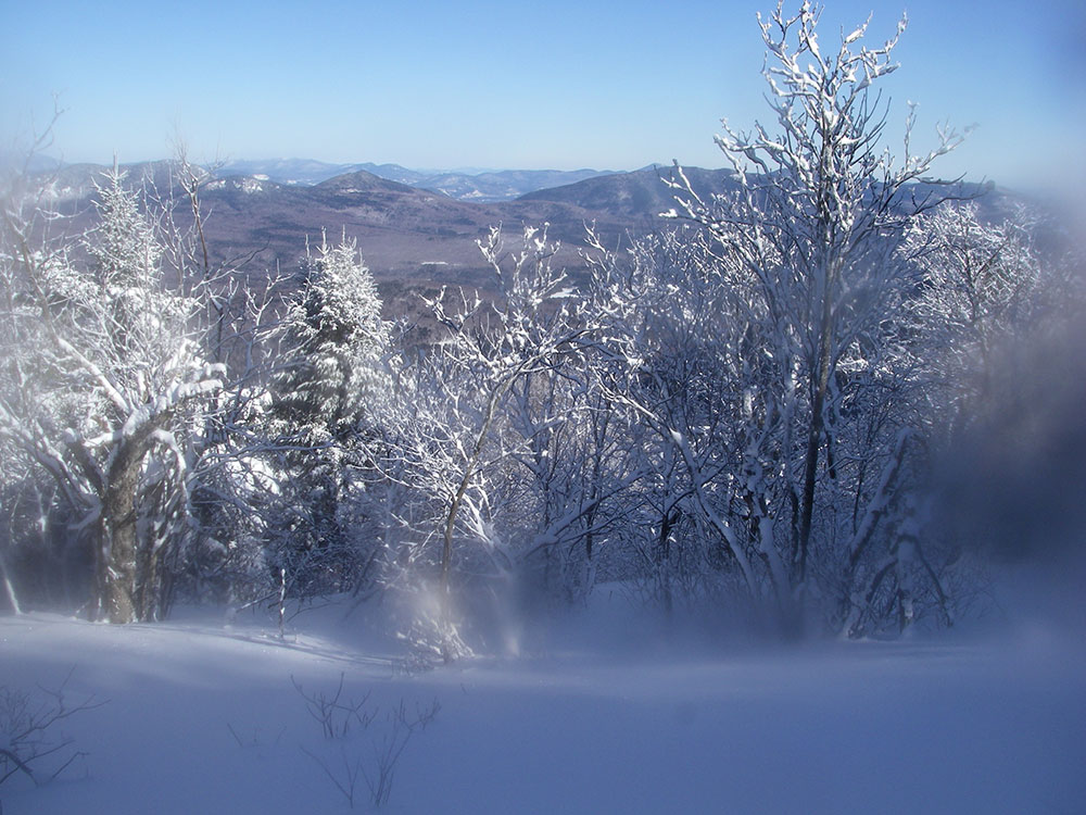 view when we reached the ridge