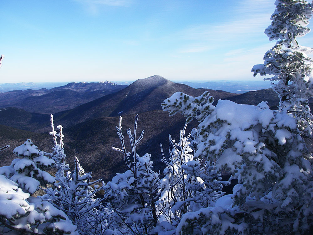 view from the Tripyramid Ridge