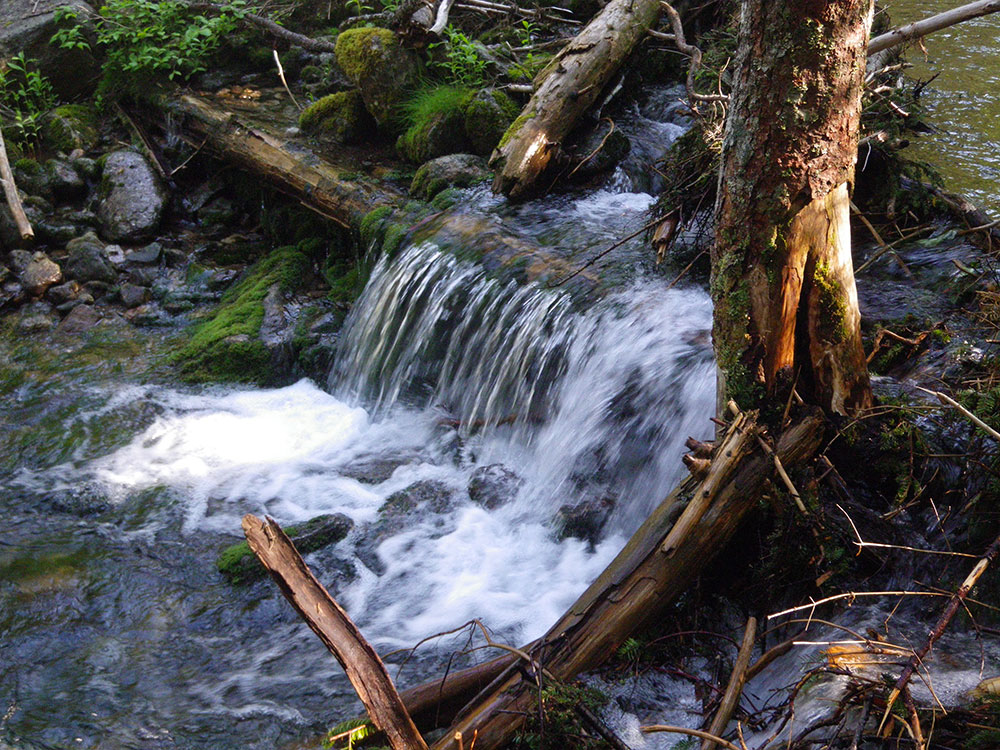 small waterfall