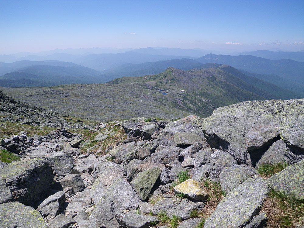 looking back toward Mt. Monroe