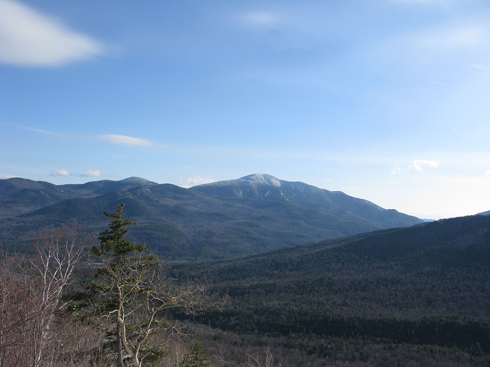 view of mountains in teh Adirondacks