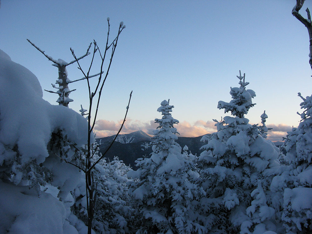 Sunset over the Adirondacks sunset over the Adirondacks