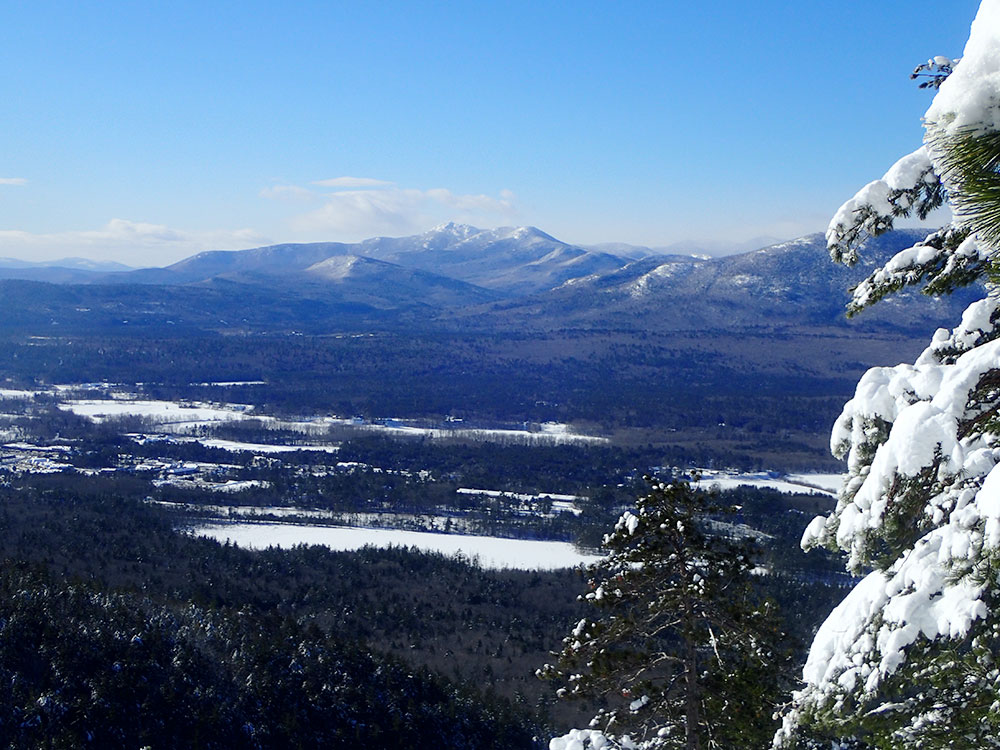 Conway, NH view of Conway, NH from Peaked Mountain